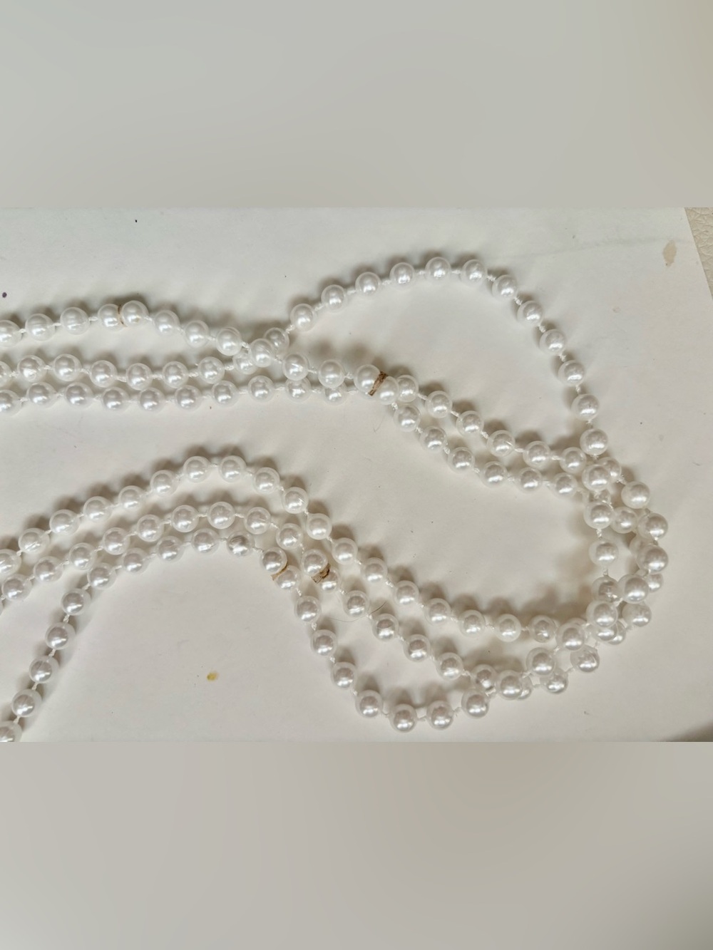 Vintage Classic WhiteStrand Necklace - Elegant Women’s Jewelry